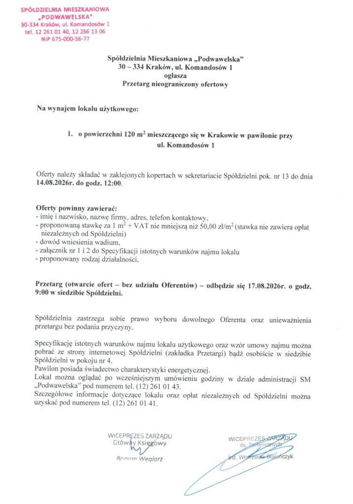 przetarg kom 1 2